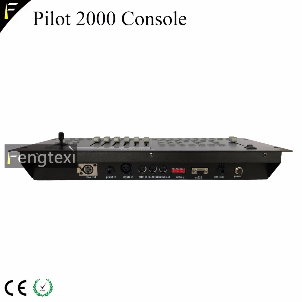Disco Stage Lighting Controller Pilot 2000 Compact Console 192 Channels Control 40 Units Stage Lights Device DMX Console Pilot