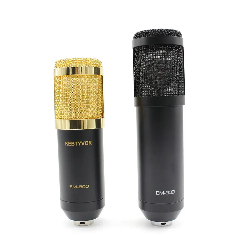 BM-800 BM 900 Mikrofon Condenser Microphone Audio Studio Vocal Recording Mic for Radio Braodcasting KTV Karaoke  BM 800