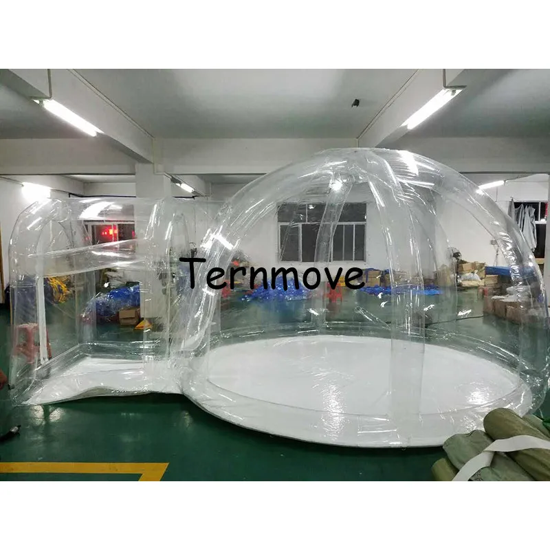 inflatable bubble tent,Outdoor Single Tunnel Inflatable dome Tent Camping Family (inflatable support),inflatable bubble room