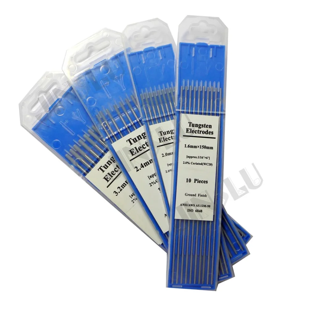 Mỏ Hàn TIG Thun Điện Cực 150Mm 16 "Inch WT20 WC20 WL15 WL20 WP WZ08 WY20 (1.0Mm-4.0Mm)