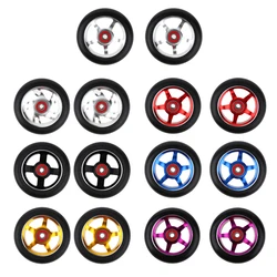 Roues de scooter cascadeur avec matiques de roulement, accessoires reTesla Scdoms, 7 couleurs, 100mm, 3.9 po, 2 pièces