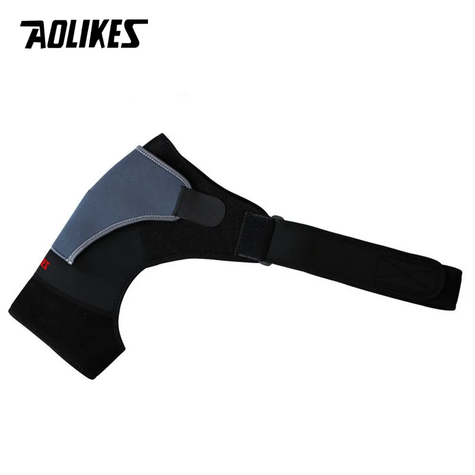 AOLIKES 1PCS Back Support Adjustable Bandage Protector Reinforced Functional-training-equipment Single Shoulder Strap