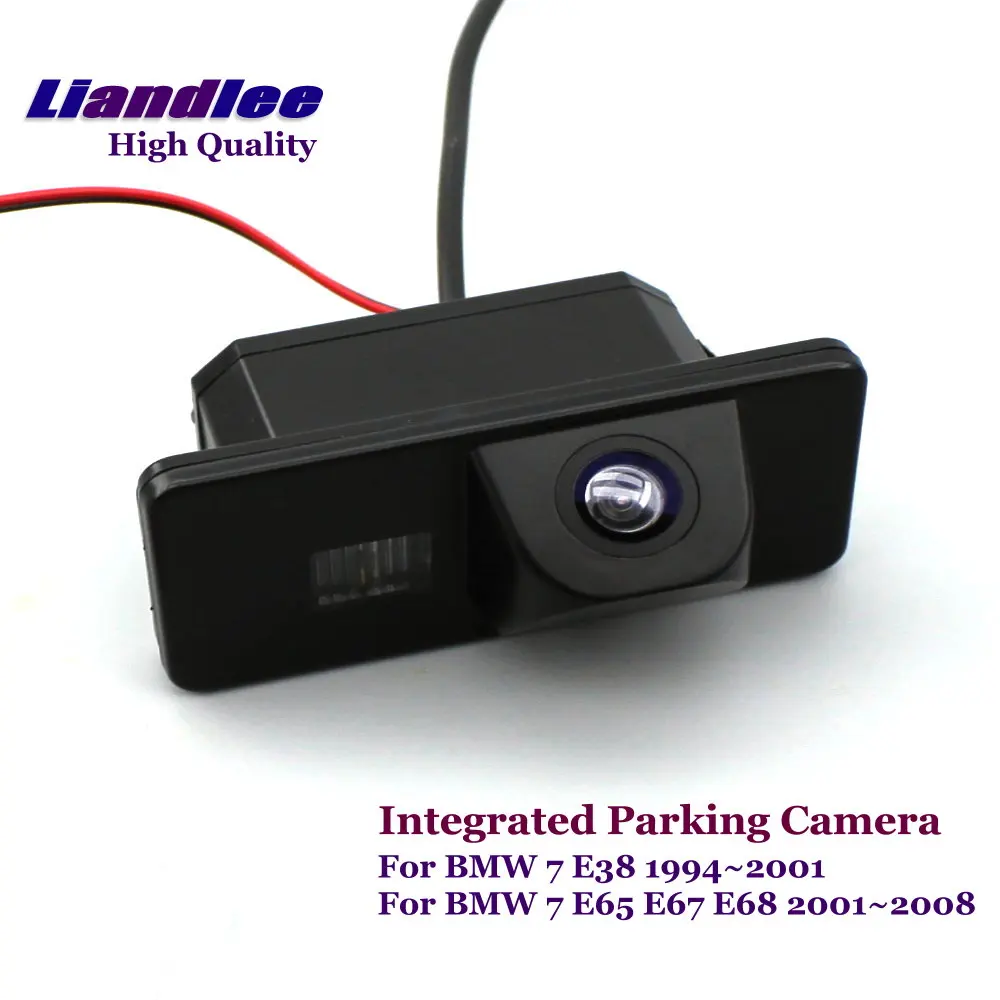 For BMW 7 E38 E65 E67 E68 1994-2008 Car Rearview Reverse Camera Rear Backup Parking Integrated OEM HD CCD CAM Accessories