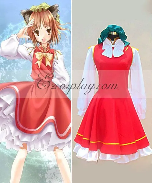 

Touhou Project Chen cosplay costume E001