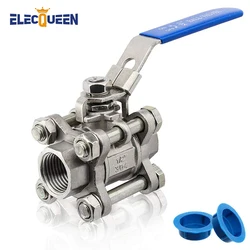Fully Sanitary Welded Ball Valve Stainless Steel 304 Ball Valve,1/2 BSP,1000 WOG,Kettle Ball Value Home Brew Accessories