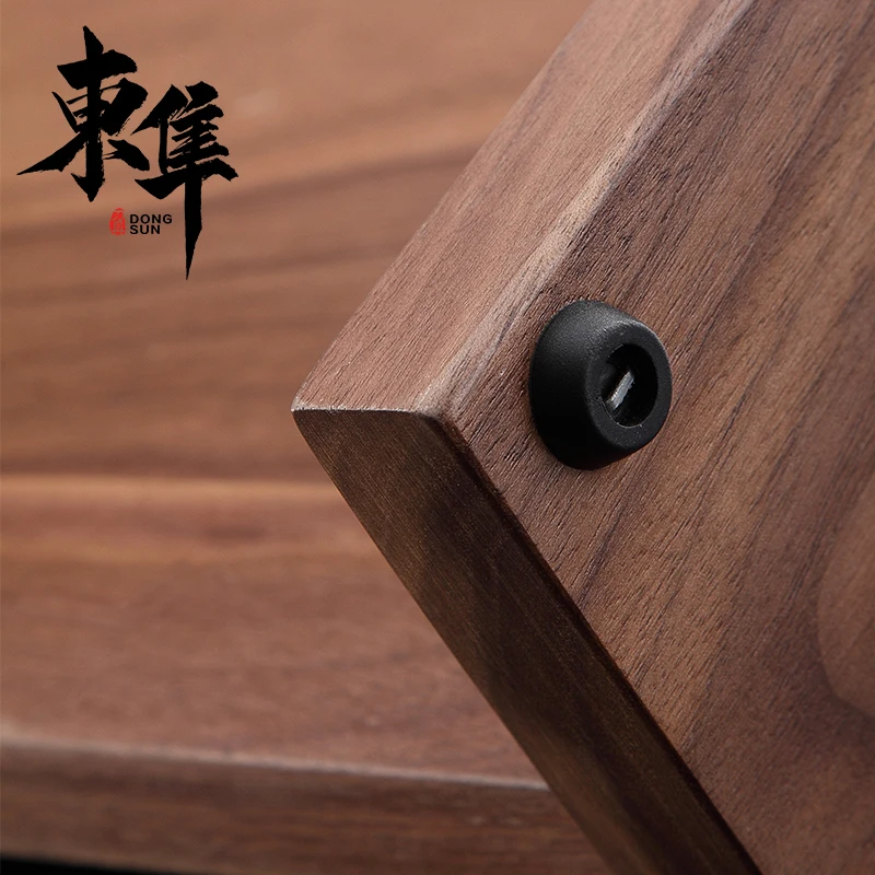 North American black walnut knife block double - face magnetic suction kitchen to place the large capacity of the knife shelf