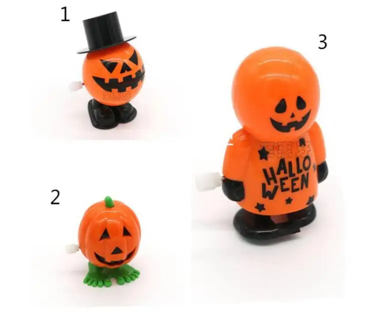 iWish Halloween Wind Up Green Ghost Goblin Zombies Jump Vampire Winding Walking Frankenstein Jumping Kids  Toys All Saints' Day