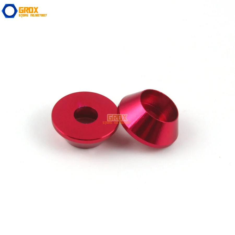 30 Stuks M2 Wijn Aluminium Washer Inbusbout Washer