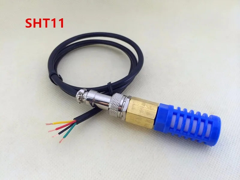 TH11UJYL-H temperature humidity sensor metal stainless steel protective cover cable with SHT11