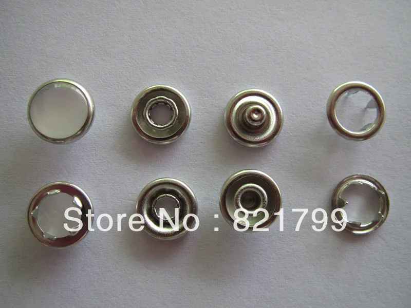 10mm pearl snap button for  chirld coat  brass snap button