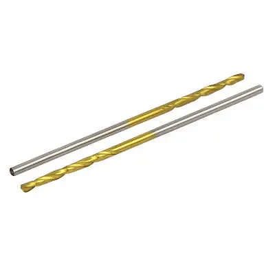 1.1mm di Diametro 36mm Lunghezza Titanio Placcato Codolo cilindrico Torsione Punta del trapano 10 pz