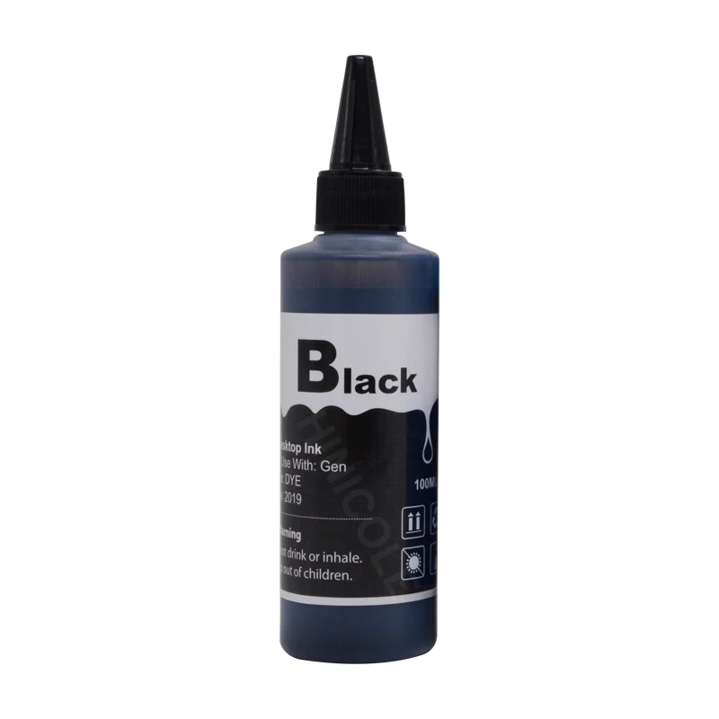 Imagem -02 - Isca para Impressora Kit de Refil de Tinta Corante 100ml para hp Canon Brother Epson Cartucho de Jato de Tinta Ciss Ricoh