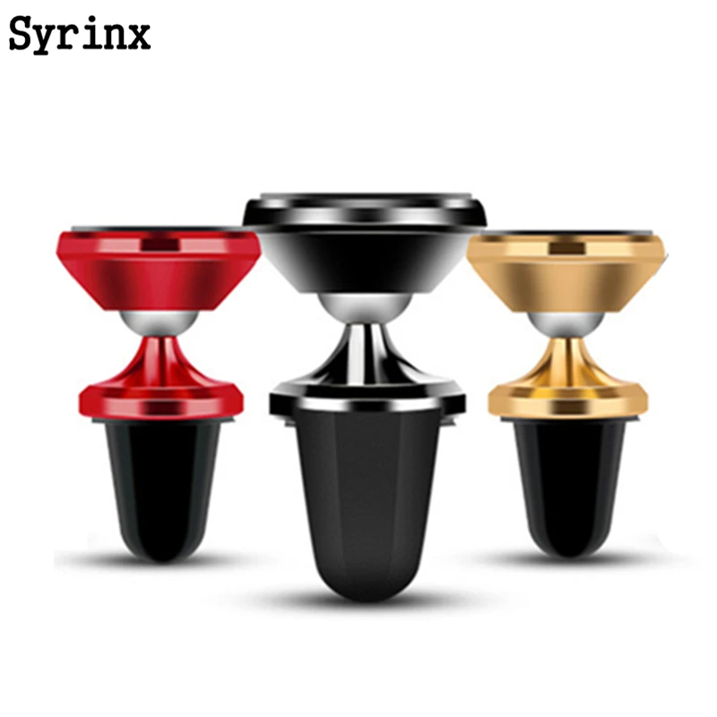 SYRINX Magnetic Mobile Phone Holder For iphone X Xiaomi Car Dashboard Bracket Cell Mount Stand Magnet Wall sticker Auto Support