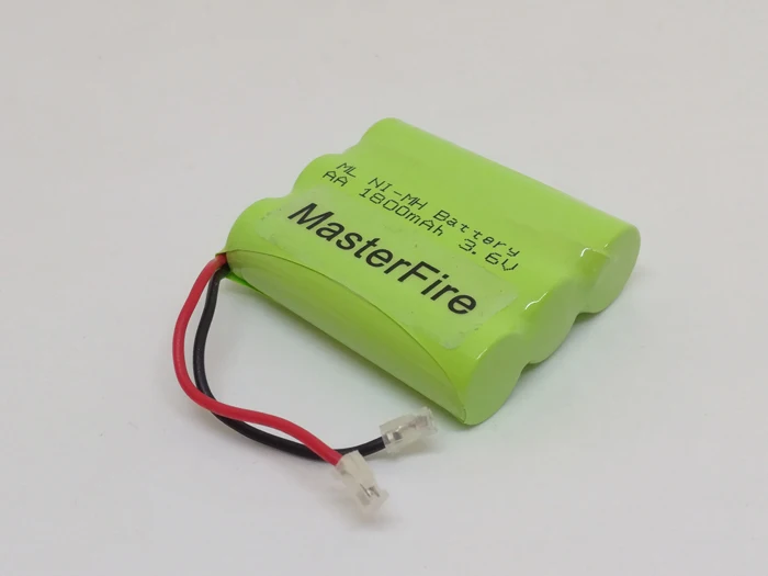 

MasterFire New Original Ni-MH 3x AA 3.6V 1800mAh NiMH Rechargeable Battery Cell Pack With Plugs For Cordless Phone Batteries