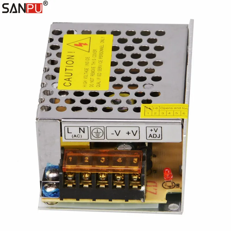 SMPS 60W 12V 5A Switching Power Supplies Drivers 220V 230V AC-DC Transformers for Strip Light IP20 Full Container Load Wholesale