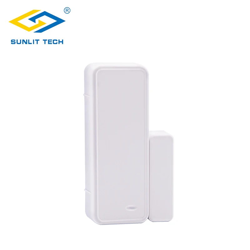 

433MHz Two-way Magnetic Sensor Wireless Door Window Alarm System For Home Security Wifi Door Open Switch Detector for G90B Plus