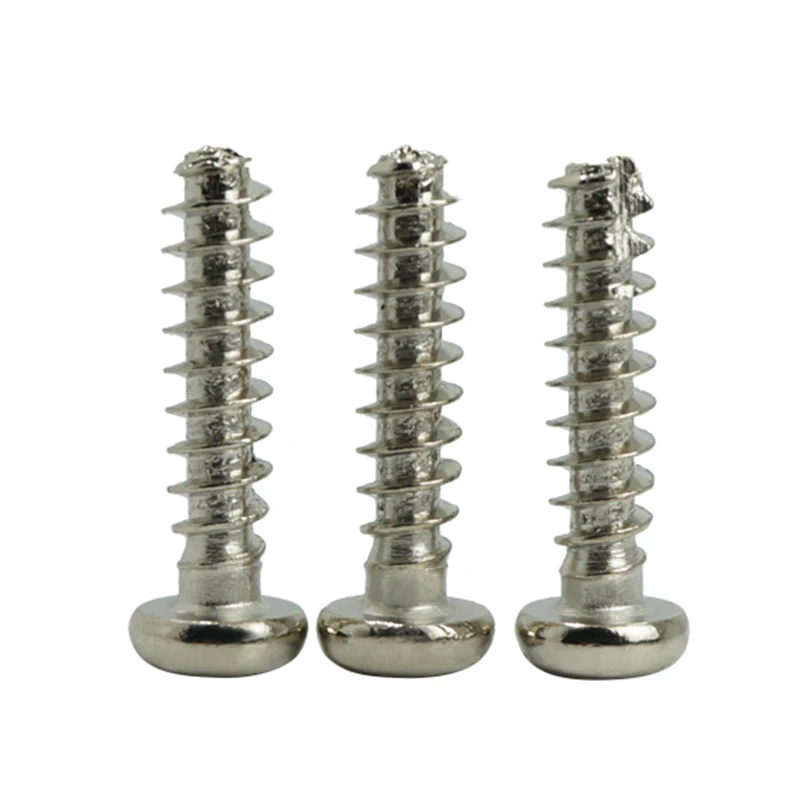 LUCHANG 500PCS steel with nickel plated cross phillip pan head self tapping PT cutting tail electrical screw self-tapping screws