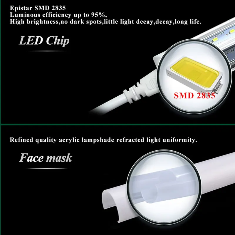 1 PCS V-Form Integrierte Led-röhre Lampe 20W T8 570mm 2FT Led-lampen 96LEDs Super helle Led Leuchtstoffröhre Licht bombillas led 2000lm