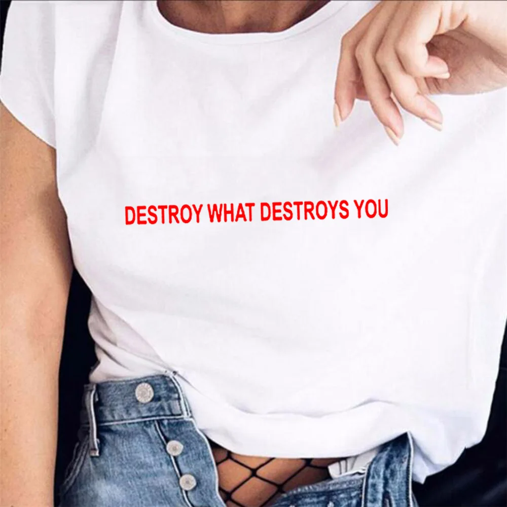 Love Destroy What Destroys You T-shirt 90s Pale Pastel umblr Inspired Grunge Aesthetic Aesthetics  Shirt Moletom Do   