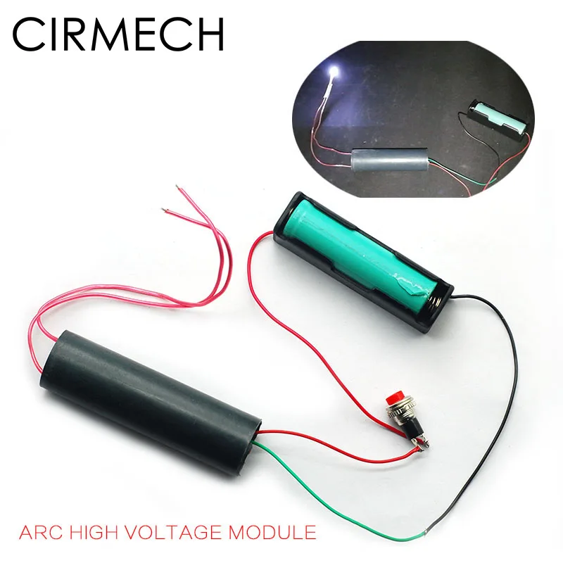 CIRMECH DC3-6V سوبر قوس 1000KV مولد جهد كهربائي عالي الفوليتية وحدة العاكس محول نبض وحدة الجهد العالي لتقوم بها بنفسك الإلكترونية #1