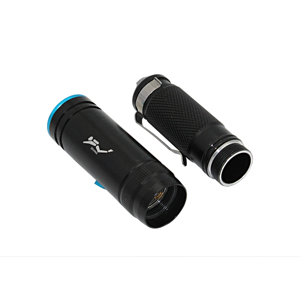 Underwater Diving diver Flashlight Torch XM-L2 led Light Lamp Waterproof 18650 battery white light xm l2 Tactical Lantern