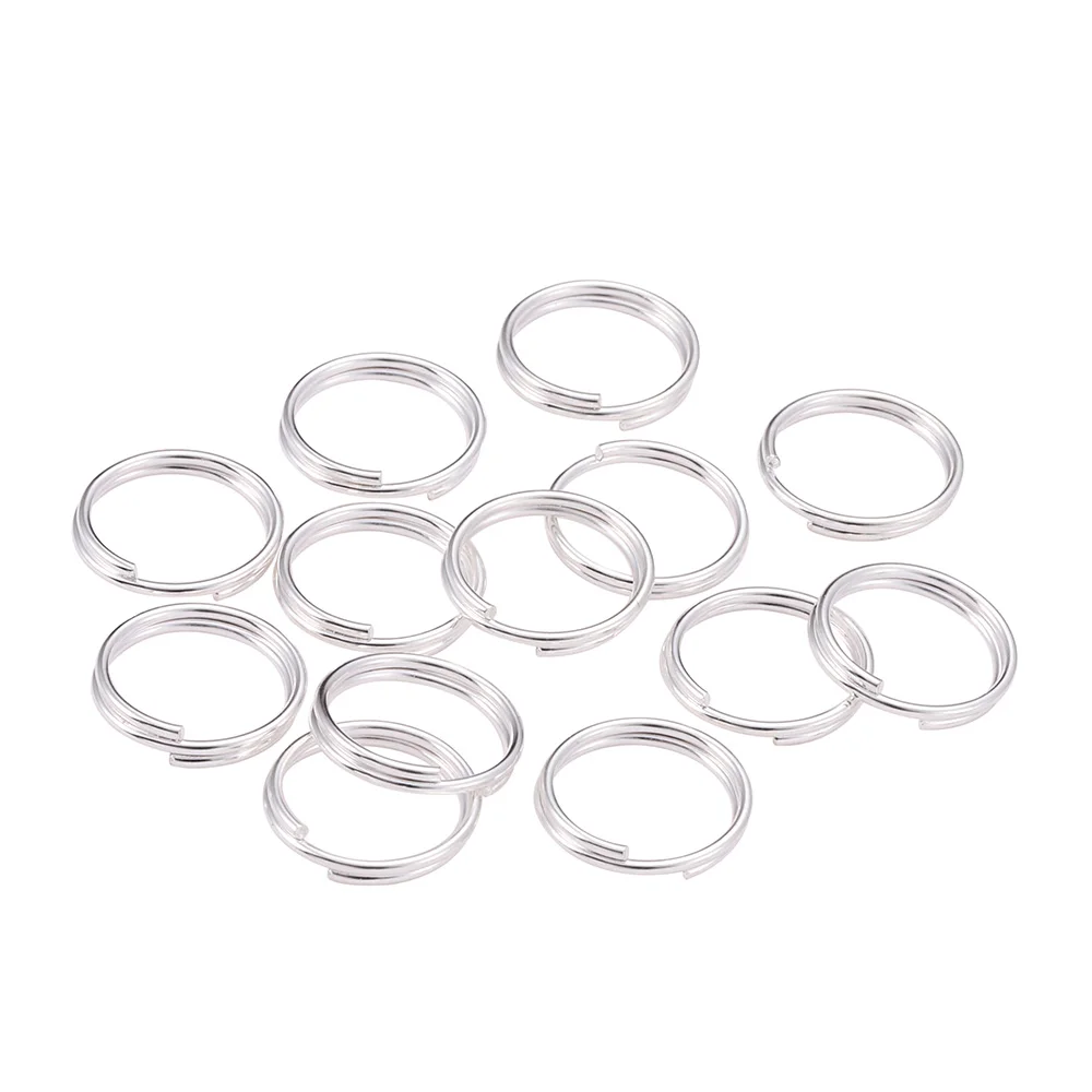 20-200 Teile/beutel 4-25mm Offene Binderinge Doppel Schleifen Split Ringe Anschlüsse Für Diy Schmuck Machen Erkenntnisse zubehör Liefert – Detail 11