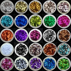 10g(2000pcs) 4mm Center Hole Sequins Slide Flat Round PVC Loose Sequin Paillettes DIY Sewing Wedding Craft 160 Colors Available