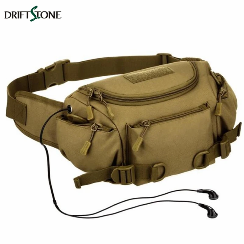 

Tactical Waist Bag Climbing Trekking Hiking Riding Camping Bags Camouflage Dual-use Pouch Dry Sport Messenger Bags