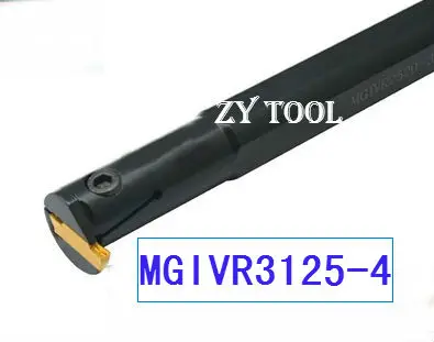 MGIVR3125-4 Internal Grooving Turning Lathe Boring Bar Tool Holder For Lathe Machine CNC Cutting Turning Tool Set Holder MGIVR