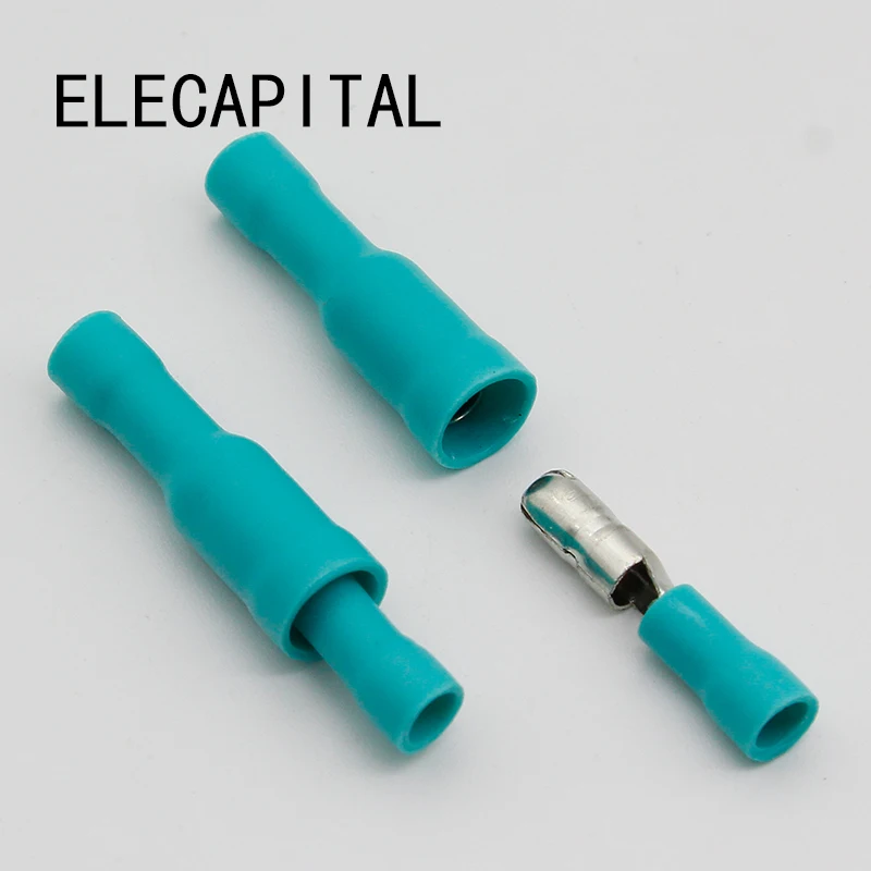 

Hot 50 X Green Male Female Bullet Connector Crimp Terminals Wiring