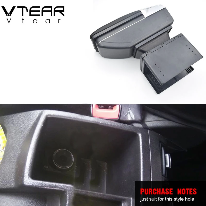 Vtear For Chevrolet Orlando Armrest Interior Center Console  Arm Rest Storage Box Parts Accessories Car-Styling Decoration 2016