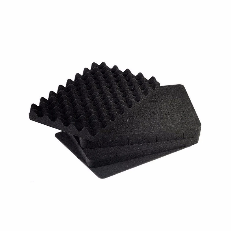 2 pieces 370 x 280 mm easy cutting pick pluck foam for tool box,without hard plastic case