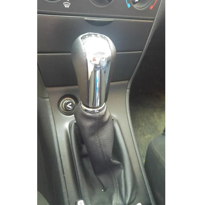 Car Gear Stick Shift Gaiter Leather Boot Cover Black PU Leather For Toyota Corolla 1998 1999 2000 2001 - 2009