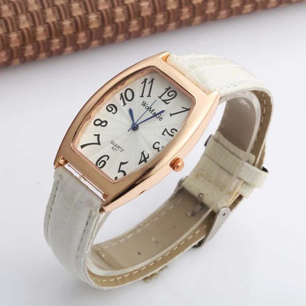 2020 WOMAGE Brand Luxury Women Dress Watches Fashion Tonneau Analog Quartz Watch Womens Geneva dames horloges montre femme