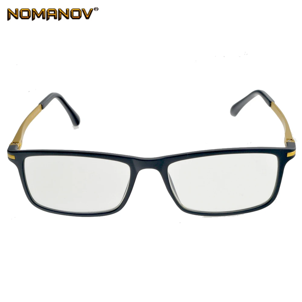 Al-mg Alloy Ultraligh Frame Spring Hinge Blue Light Blocking Reading Glasses +0.75 +1 +1.25 +1.5 +1.75 +2 +2.25 +2.5 +2.75 To+4