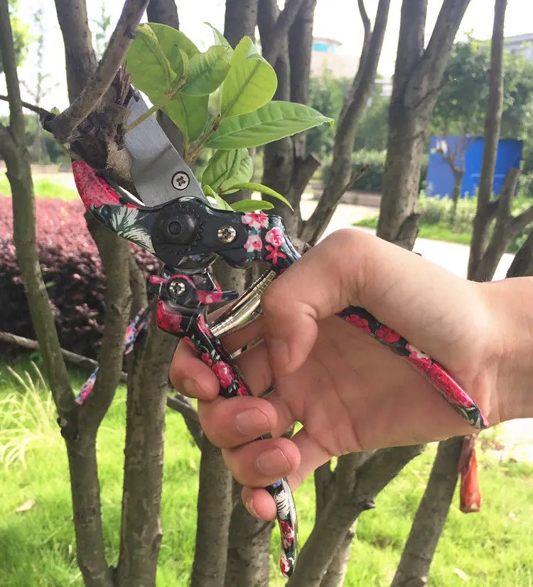 1PC In Acciaio Inox Fiore Albero Ramo Pruner Shear Attrezzo Da Giardino