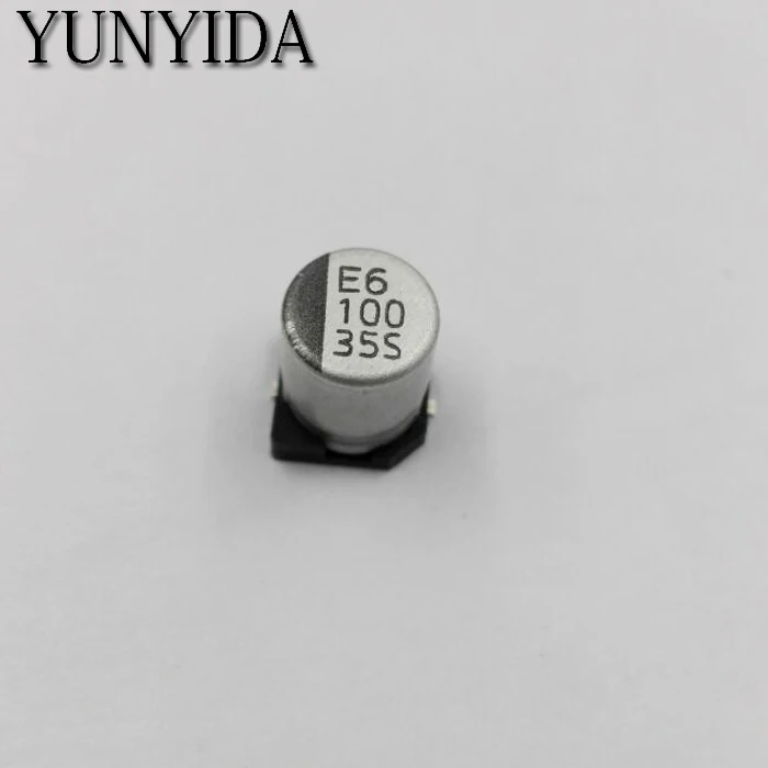 20pcs SMD 50V 35V 25V 16V 10V 100UF 220UF 47UF 33UF 22UF 10UF 4.7UF 2.2UF 1UF Aluminum Electrolytic Capacitor