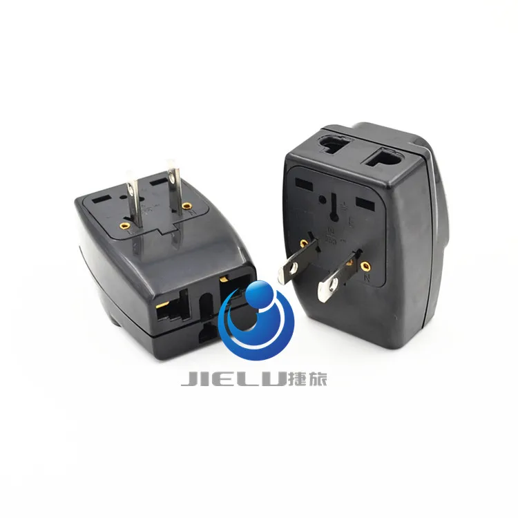 2016 1 to 3 EU AU To US USA Plug Adapter Australia European To America Universal AC Travel Power Adapter Converter  TYPE A