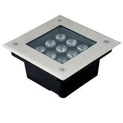 Square LED Underground Light 3W/4W/5W/6W/9W/12W/16W/24W/36W LED Outdoor Ground Light Garden Path Buried Yard Lamp AC85-265V IP67