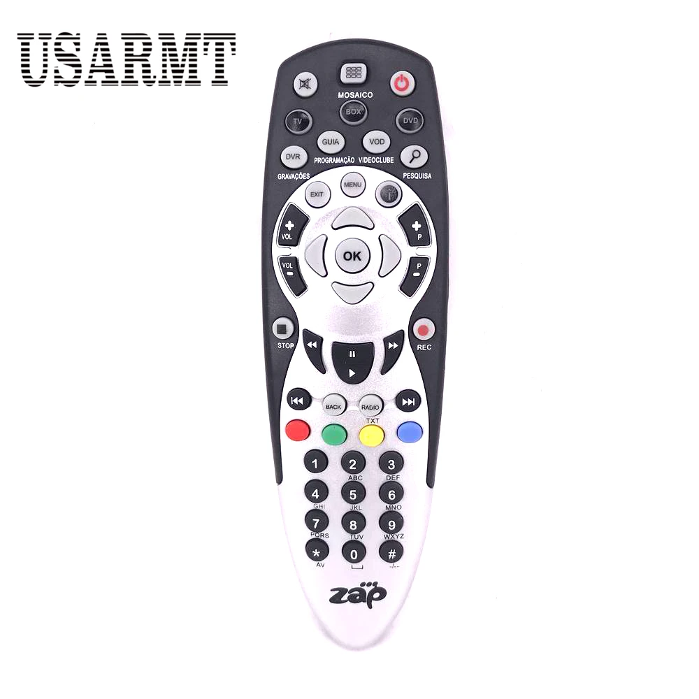 

New For ZAP AV TV DVD DVR VOD BOX System Remote Control Remote Controller Fernbedienung