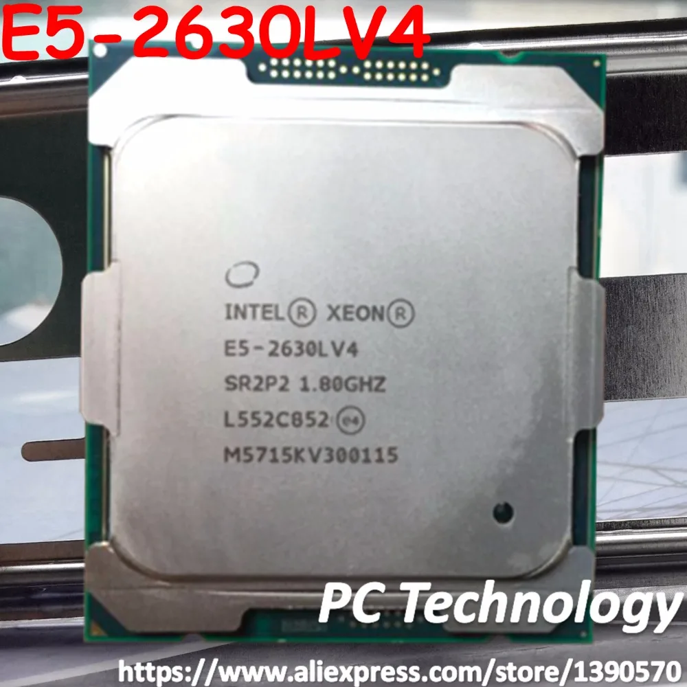 E5-2630L V4 Intel Xeon QS Version processor E5-2630LV4 1.80GHZ 10-Core 25M E5 2630L V4 LGA2011-3 55W low power CPU E5 2630LV4