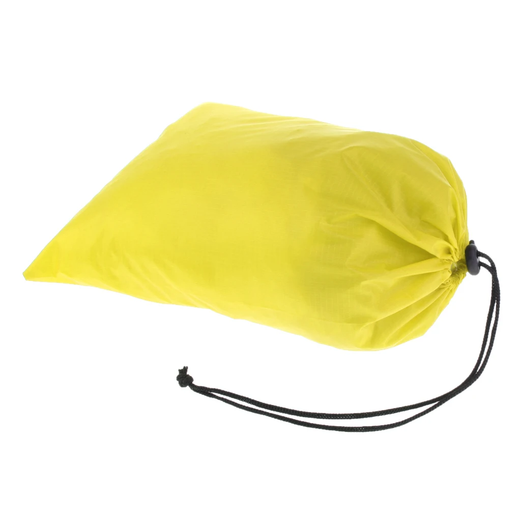 Portable Travel Camping Waterproof Nylon Drawstring Storage Bag Pouch Stuff Sack