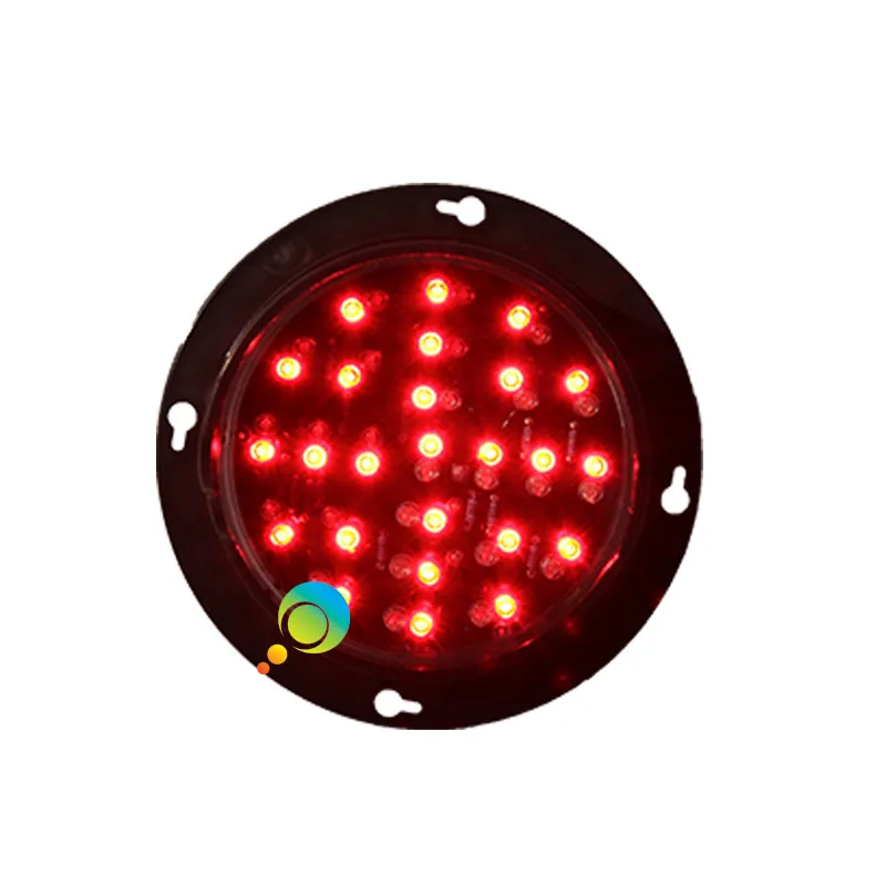 High Quality DC 12V DC24V 100mm LED Traffic Signal Light for Car Washing Equipment, Waterproof, Mix Red and Green,