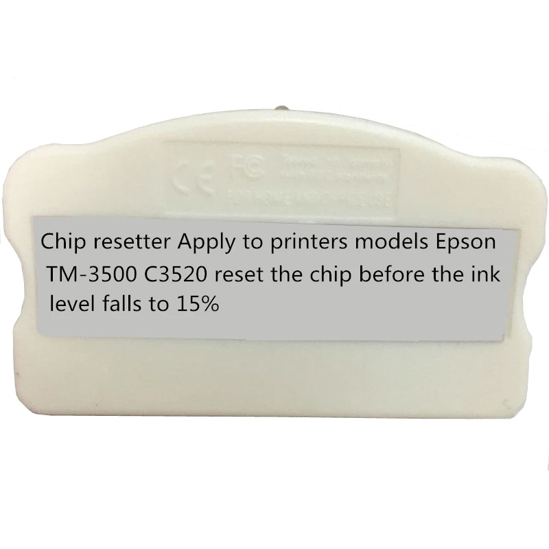 Vilaxh TM-C3500 C3520 penyetel Chip untuk Epson CSJIC22P SJIC22PC SJIC22PM SJIC22PY SJIC22P Cartridge Resetter TM3500