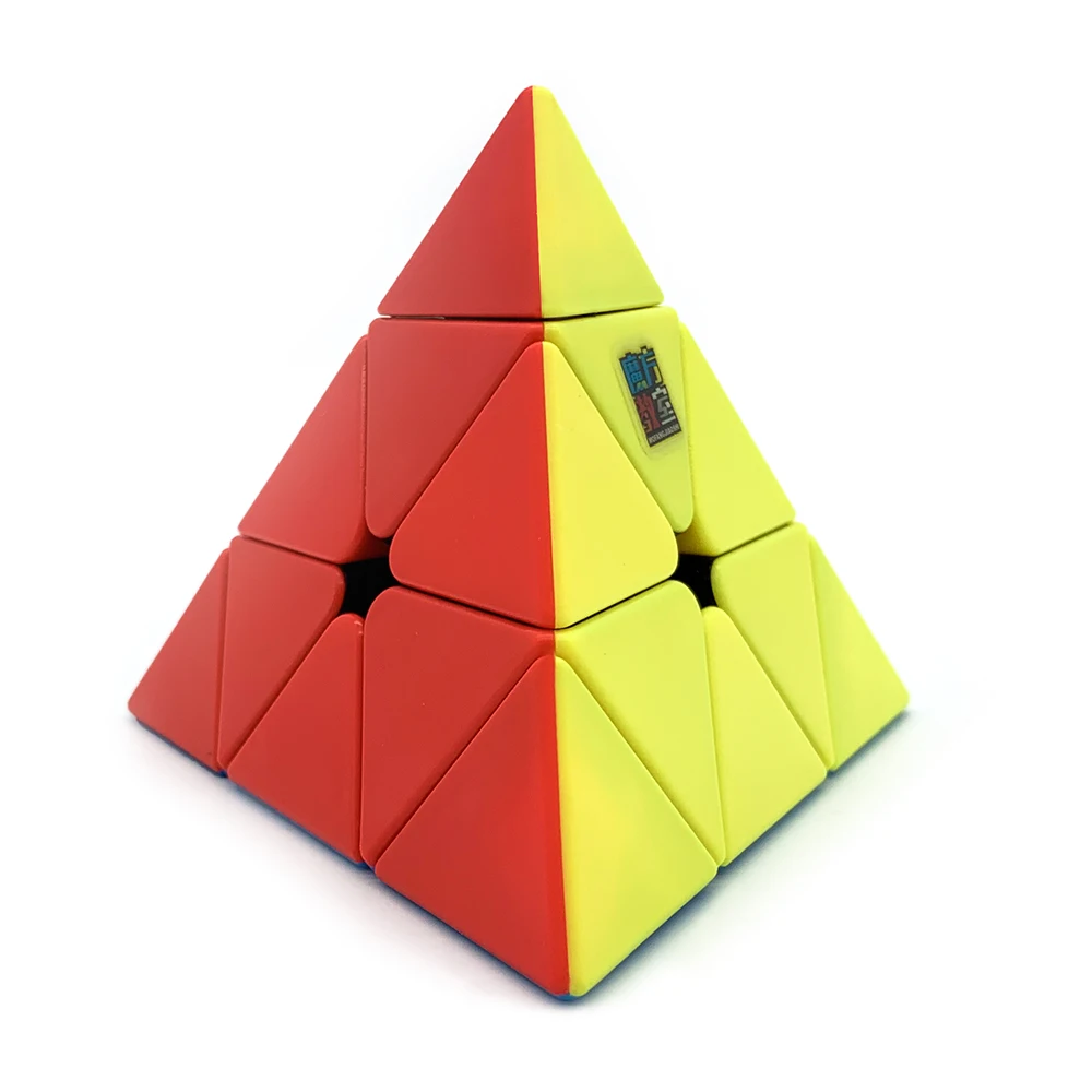 

Magic Cube 3x3x3 Speed Classic Professional high quality Pyramid Third-order Twist Puzzle Cube Magico Sticker Children Toy