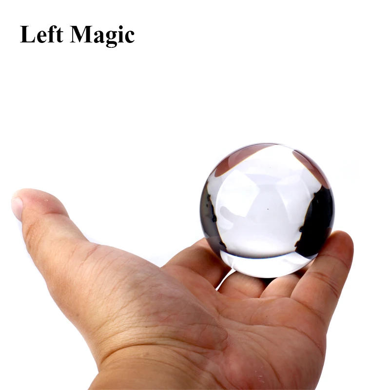 70 Mm Contact Juggling Ball Magic Tricks Crystal Ultra Clear 100% Acrylic Ball Manipulation Juggling Balls For Party Stage Magic