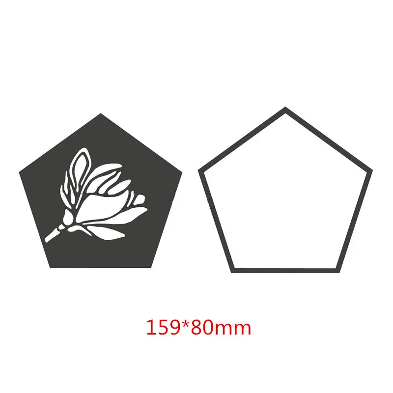 Negative Magnolia Metal Cutting Dies Stencils for DIY Scrapbooking Album Stamp Paper Card Embossing New 2019 Die Cut