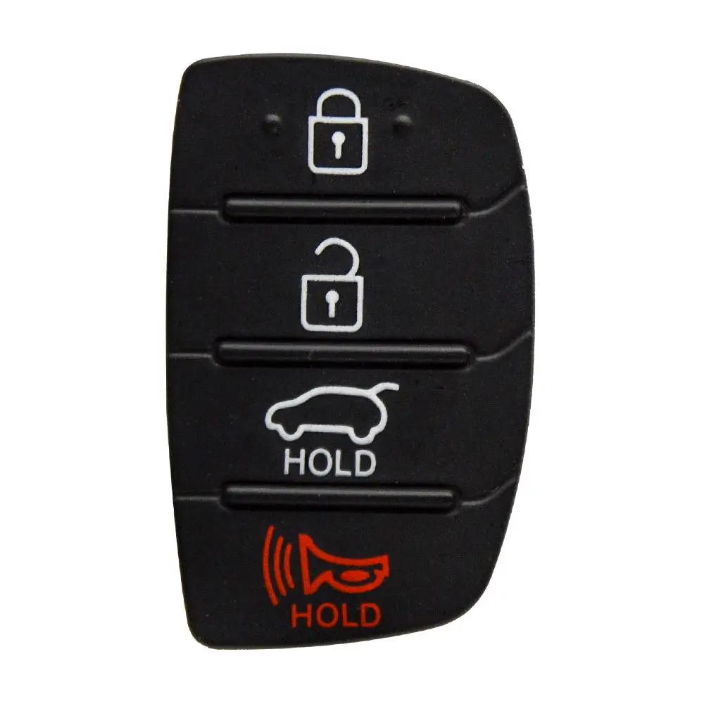 Ocontinent-Module de remplacement de coque de clé de voiture à distance, 3/4 boutons, réparation de coque de clé pour ata stra Hyundai HB20 SANTA FE