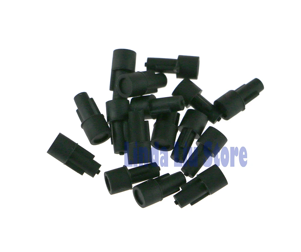 ChengChengDianWan Black Silicone Rubber Reset Key Restart Button for PS4 controller Repair parts 30pcs/lot