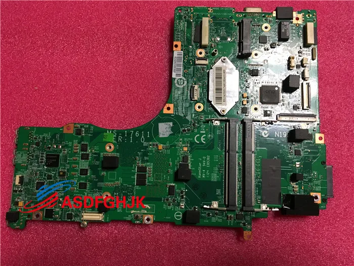 

FOR MSI Gt780dx Gt780dx-406us Laptop Motherboard Ms-17611 Ver 1.0 100% TESED OK